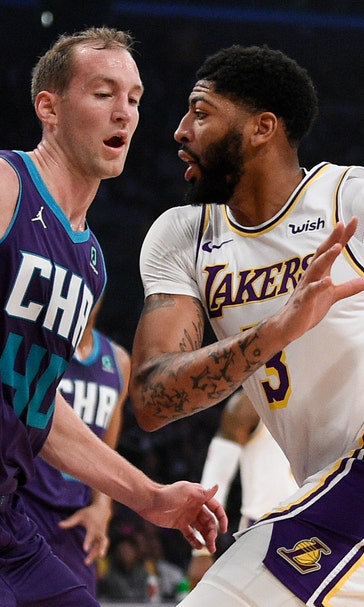 AD, Dwight lead Lakers to 120-101 win over Hornets